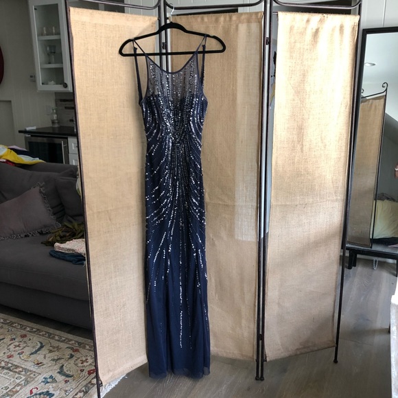 cecily brown prom dresses Cecily Brown | Dresses | Cecily Brown Blue Sequin Prom Dress